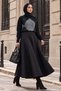 Pullover mit Baklava-Muster, schwarz, HM2976