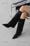 Mizu Women's Leggings Detailed Suede Boots - 3