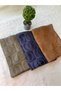 Hijab Cotton Soft Textured New Big Loop Pattern Jacquard Shawl Set of 3 and Makeup Mirror - 4
