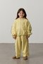 Hooded Tracksuit Set Yellow