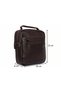 Genuine Leather Men's Shoulder Bag with Strap - 7