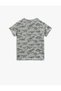 Printed T-Shirt Short Sleeve Cotton - 2