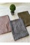 Hijab Cotton Soft Textured New Big Loop Pattern Jacquard Shawl Set of 3 and Makeup Mirror - 2