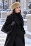Women's Plush Bandana, Winter Headband, Soft Plush Stretchy Bandana Ear Warmer, Beanie - 2