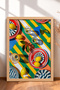 6 Piece Tutto Bene Italy Framed Painting Set Italy Posters Living Room Kitchen Gallery Wall Sixmx09 - 3