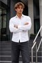 Men's Classic Collar White Premium Shirt - 4