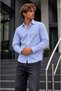 Men's Classic Collar A.Blue Premium Shirt - 5