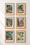 6 Piece Buongiorno Italy Framed Painting Set Italy Posters Living Room Kitchen Gallery Wall Sixit08