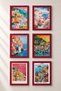 6 Piece Colorful Hillside Houses Framed Painting Set Italy Posters Wall Decor Sixit17