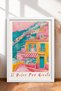 6 Piece Bella Italia Framed Painting Set Italy Posters Living Room Kitchen Gallery Wall Sixmx16 - 3