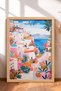 6 Piece Capri to Tuscany Framed Art Set Italy Posters Wall Decor Sixmx49 - 3