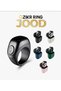 Jood J01 Smart Zikr Ring Tasbih Counter, Smart Rings Tasbeeh For Prayer Reminder OLED Display,IP67 Waterproof, 3 Sizes (18/20/22mm) + Charging Case (Gray) - 5