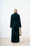 Women's Chinese Buttoned Stand Collar Suit Green - 4