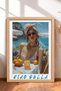 6 Piece Ciao Bella Portraits Framed Painting Set Italy Posters Wall Decor Sixit44 - 4