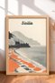 6 Piece Mediterranean Beach Umbrellas Framed Painting Set Italy Posters Wall Decor Sixit39 - 4