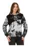 Women's Hooded Sweatshirt – Tie-Dye Patterned Wl382 - 3
