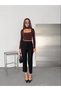 Women's Cashmere Fabric Plazzo High-Waisted Trousers