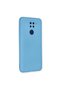 حافظة Xiaomi Redmi Note 9 نانو نانو داخل سيليكون مخملي - أزرق - 3
