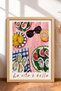 6 Piece Italian Table with Friends Framed Painting Set Italy Posters Wall Decor Sixmx21 - 3