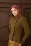 Velora Scarf Floral Rhapsody Chocolate Brown - 4