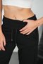 Women's High-Lace-Up Elastic Waist Wide-Leg Casual Sweatpants - 6