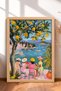 6 Piece Dolce Vita with Friends Framed Painting Set Italy Posters Wall Decor Sixit43 - 5