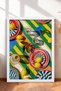 6 Piece Tutto Bene Italy Framed Painting Set Italy Posters Living Room Kitchen Gallery Wall Sixmx09 - 3