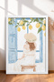 6 Piece Dolce Vita Women Framed Painting Set Italy Posters Wall Decor Sixit33 - 3