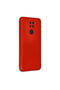 حافظة هاتف Xiaomi Redmi Note 9 مصنوعة من السيليكون المخملي نانو - أحمر - 3