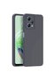 حافظة Xiaomi Redmi Note 12 Pro 5g Nano Nano داخل سيليكون مخملي - رمادي