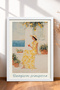 6 Piece Dolce Vita Women Framed Painting Set Italy Posters Wall Decor Sixit33 - 2