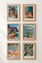6 Piece Lemonade and Oysters Framed Painting Set Italy Posters Wall Decor Sixmx29