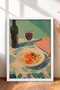 6 Piece Olive Oil and Pasta Framed Painting Set Italy Posters Wall Decor Sixit48 - 5