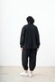 Women's Scuba Leather Detail Tracksuit Set Black - 5