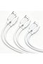 كابل USB C من Bestwish، [3 قطع بطول 2 متر] كابل شحن USB A إلى Type C، كابل Type C للشحن السريع ونقل البيانات