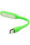 مصباح LED مرن يعمل بمنفذ USB لطاولة المكتب والكمبيوتر المحمول ولوحة المفاتيح والقراءة (أخضر) - 2