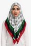3 Pieces of 100/100 Santa Palestine Flag - 4