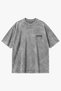 New Division Printed Washable White Oversize Unisex Tshirt - 2