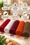 Large Size Thick Premium Shaggy Non-Slip Washable Soft Double Plush Bath Mat Bathroom Rug Bath Mat Set Bathroom Decor Home Decor (50X60+60X100 cm) - 4
