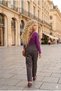 Girl's 3 Piece Zippered Jacket, Blouse and Wide Leg Pants Set Bag Included 2010-m - 3