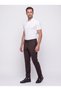 Brown Slim Fit Jogger Sports Pants with Side Pockets - 2