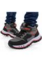 Child non-slip sole outdoor boot black-orange - 4
