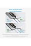 كابل USB C إلى USB C 2 في 1، بقوة قصوى 140 واط (عبوة واحدة، 1.2 متر، أسود) - 4