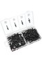 W5250 80Pc Poly Rivet Assortment,