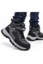 Children's Anti-Slip Sole Outdoor Boots Black-Smoked - 3
