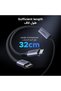 كابل نوع C ثنائي الوظيفة بطول 1.5 متر، شحن سريع USB C بقوة 140 واط لعدة أجهزة - 7