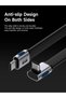 كابل USB4، نقل بيانات بسرعة 80 جيجابت في الثانية، شحن سريع بقوة 240 واط، كابل USB-C، كابل USB 4 V2.0 قصير بدقة 8K@60Hz للآيفون. - 7