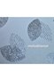 Silvery Pearlescent Compressed Lined Paste Stain-Resistant Wipeable Luxury Linen Silver Leaf Pvc Oilcloth Tablecloth - 2