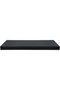 Elegant and Modern Design Rectangular Wall Mounted MDF and PVC Floating Shelf Black