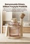 Acrylic Liquid Soap Dispenser and Detergent Dispenser |   Bathroom Kitchen Organizer |   Silicone Dish Brush |   750 ml - 3